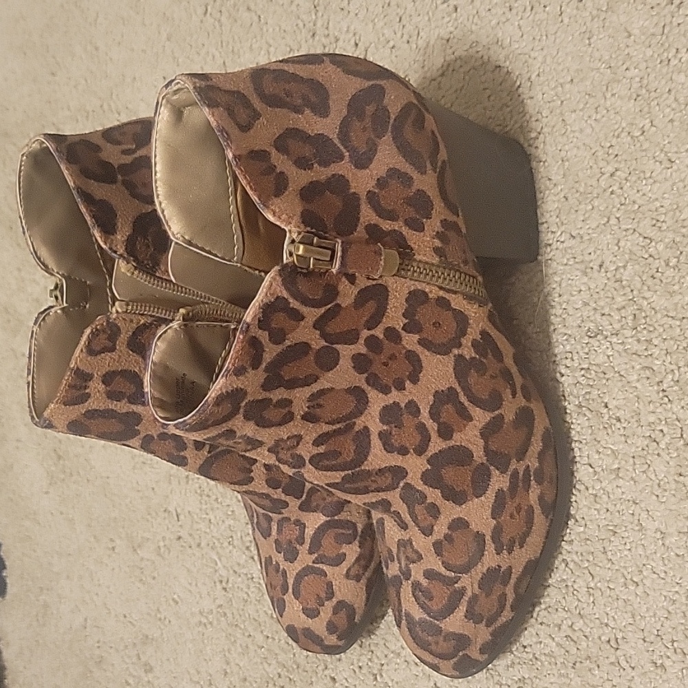 Cheetah Booties